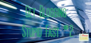 How to get started blogging fast