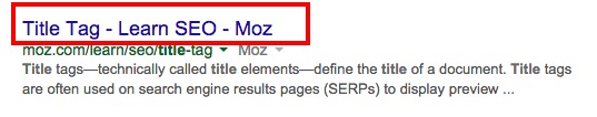 SEO Meta Title TIps