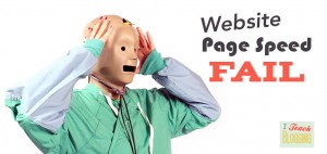 website page speed | I Teach Blogging