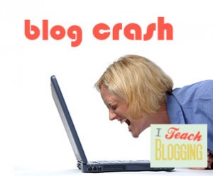 blog crash