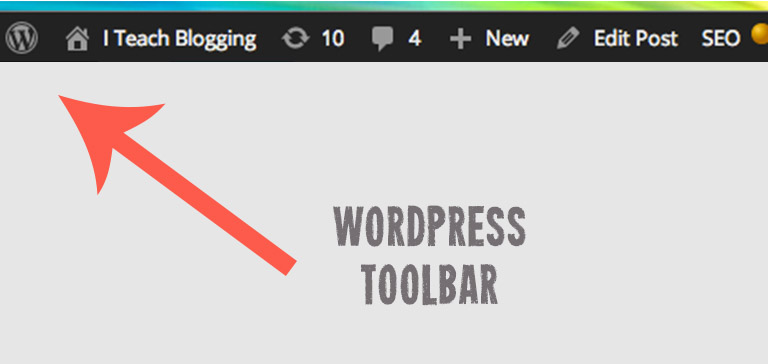 WordPress Toolbar Tips