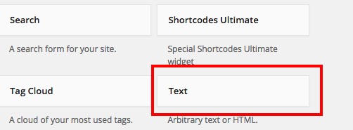 how to WordPress widgets