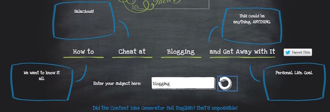 blog title inspiration