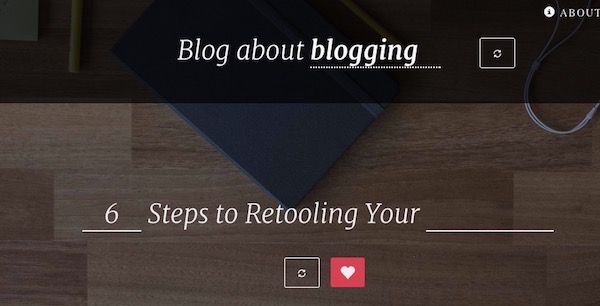 blog topic inspiration tool