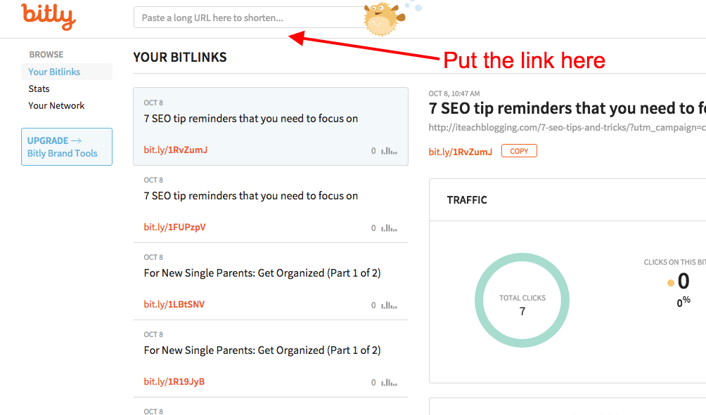 How to use Bitly