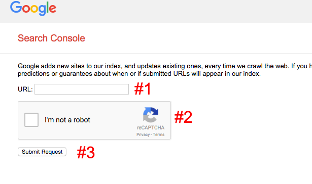 How to submit a site to Google