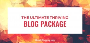 Blog setup package