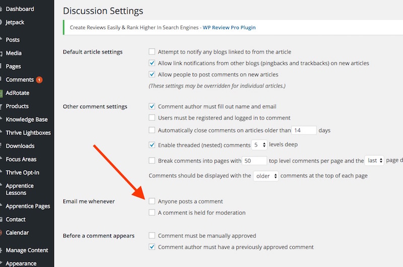stop-wordpress-comment-notification-emails