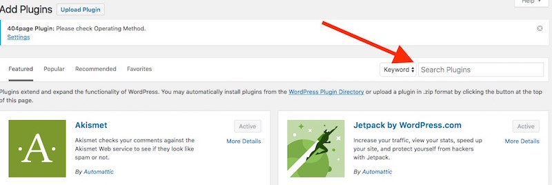 How to add WordPress Plugin