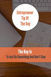 What if the key to success is to keep going even when it sucks?